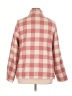 Unbranded Checkered-gingham Pink Coat Size XL - photo 2