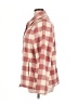 Unbranded Checkered-gingham Pink Coat Size XL - photo 5