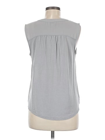 Ann Taylor LOFT Outlet Sleeveless Button-Down Shirt (view 2)