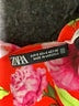 Zara Floral Orange Swimsuit Top Size S - photo 3