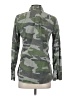 J.Crew 100% Cotton Camo Green Long Sleeve Button-Down Shirt Size 2 - photo 2