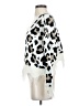 Just Polly 100% Acrylic Animal Print White Pullover Sweater Size S - photo 5