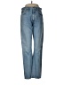 AGOLDE 100% Cotton Hearts Blue Jeans Size 26 waist - photo 1