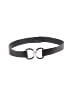 Chico's 100% Leather Black Leather Belt Size Sm - Med - photo 1