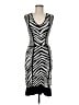 Sofia by Sofia Vergara Animal Print Silver Cocktail Dress Size M - photo 1