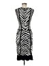 Sofia by Sofia Vergara Animal Print Silver Cocktail Dress Size M - photo 2