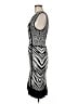 Sofia by Sofia Vergara Animal Print Silver Cocktail Dress Size M - photo 5