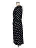 Connected Apparel Polka Dots Black Cocktail Dress Size 6 - photo 5