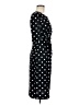 Connected Apparel Polka Dots Black Cocktail Dress Size 6 - photo 4