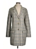 BB Dakota Plaid Gray Coat Size S - photo 1
