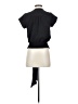 Nine West 100% Polyester Black Short Sleeve Blouse Size XS - photo 2