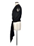 Nine West 100% Polyester Black Short Sleeve Blouse Size XS - photo 5