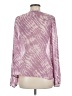 Paige Tie-dye Purple Long Sleeve Blouse Size M - photo 2
