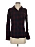Rails Plaid Burgundy Long Sleeve Button-Down Shirt Size S - photo 1