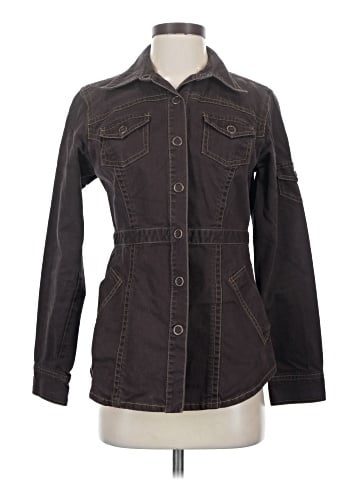 CAbi Long Sleeve Button-Down Shirt (view 1)