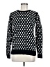 Hawthorne Polka Dots Black Pullover Sweater Size M - photo 1