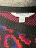 Time and Tru Animal Print Black Pullover Sweater Size 12 - photo 7