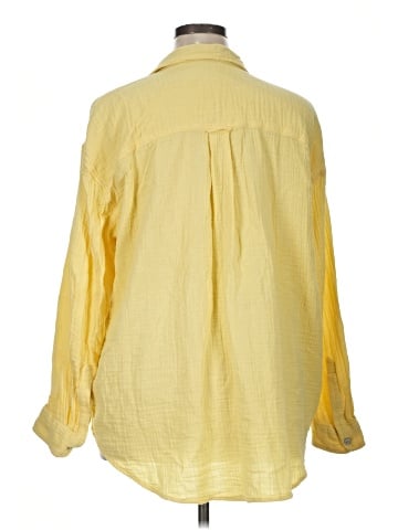Unbranded Long Sleeve Button-Down Shirt (view 2)