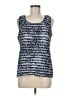 Easywear by Chico's Blue Sleeveless Blouse Size Med (1) - photo 1