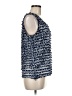 Easywear by Chico's Blue Sleeveless Blouse Size Med (1) - photo 4