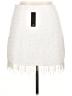 Lulus 100% Polyester Tweed Ivory Casual Skirt Size XL - photo 2