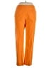 Leggiadro Solid Orange Casual Pants Size 14 (5) - photo 1