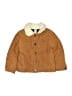 Little Me 100% Cotton Solid Brown Orange Jacket Size 2T - photo 1