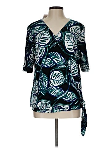 Christopher & Banks 3/4 Sleeve Blouse (view 1)