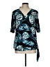 Christopher & Banks Teal 3/4 Sleeve Blouse Size L - photo 1