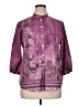 Unbranded Purple 3/4 Sleeve Blouse Size XL - photo 1