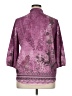 Unbranded Purple 3/4 Sleeve Blouse Size XL - photo 2