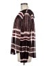 Ann Taylor LOFT 100% Polyester Brown Long Sleeve Blouse Size M - photo 5
