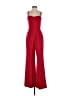French Connection Solid Red Jumpsuit Size 2 - photo 1