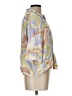 Only 100% Viscose Print Yellow 3/4 Sleeve Blouse Size EU 42 / US 12 - photo 4