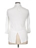 Sim & Sam 100% Rayon White 3/4 Sleeve Button-Down Shirt Size XL - photo 2