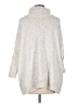 Ann Taylor LOFT Silver Turtleneck Sweater Size M - photo 2