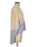 Monki Color Block Tan Pullover Sweater Size M - photo 4