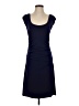 Moda International Solid Blue Cocktail Dress Size S - photo 1