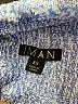 IMAN Tweed Blue Blazer Size XS - photo 6