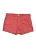 Old Navy 100% Cotton Solid Red Shorts Size 8 - photo 1