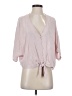 Express Outlet 100% Rayon Pink 3/4 Sleeve Blouse Size XS - photo 1