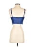 Princess Polly Blue Sleeveless Blouse Size 4 - photo 2