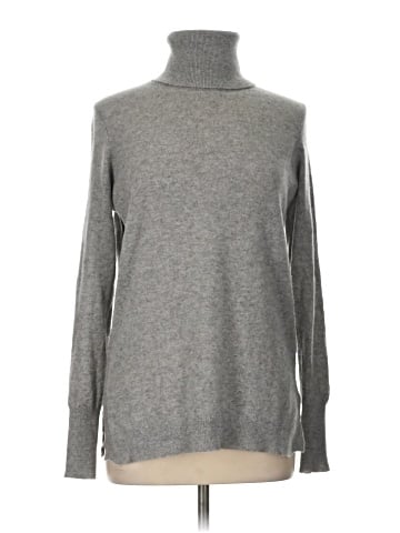 White + Warren Turtleneck Sweater (view 1)