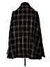 An Ren New York Plaid Black Coat Size S - photo 2