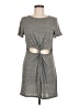 Jac Parker Gray Casual Dress Size M - photo 1