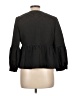 Max Studio 100% Polyester Black Jacket Size L - photo 2