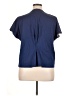 Tommy Bahama Blue Short Sleeve Blouse Size XL - photo 2