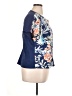 Tommy Bahama Blue Short Sleeve Blouse Size XL - photo 4