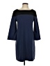Gap Color Block Blue Casual Dress Size S - photo 1