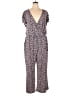 1.State Floral Pink Jumpsuit Size 2X - photo 1
